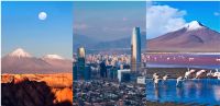 Santiago e Deserto do Atacama